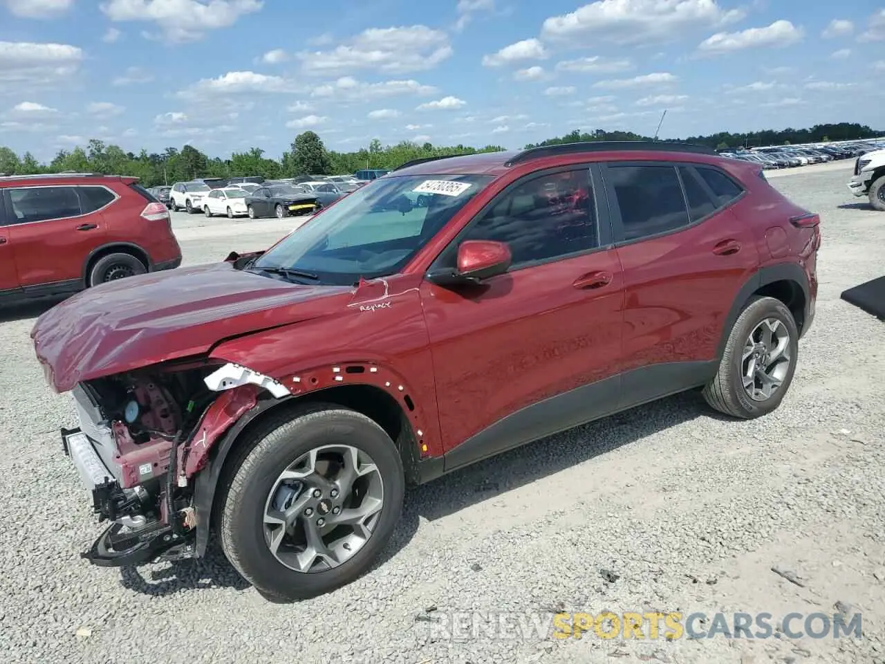 1 Photograph of a damaged car KL77LHEP4SC211064 CHEVROLET TRAX 2025