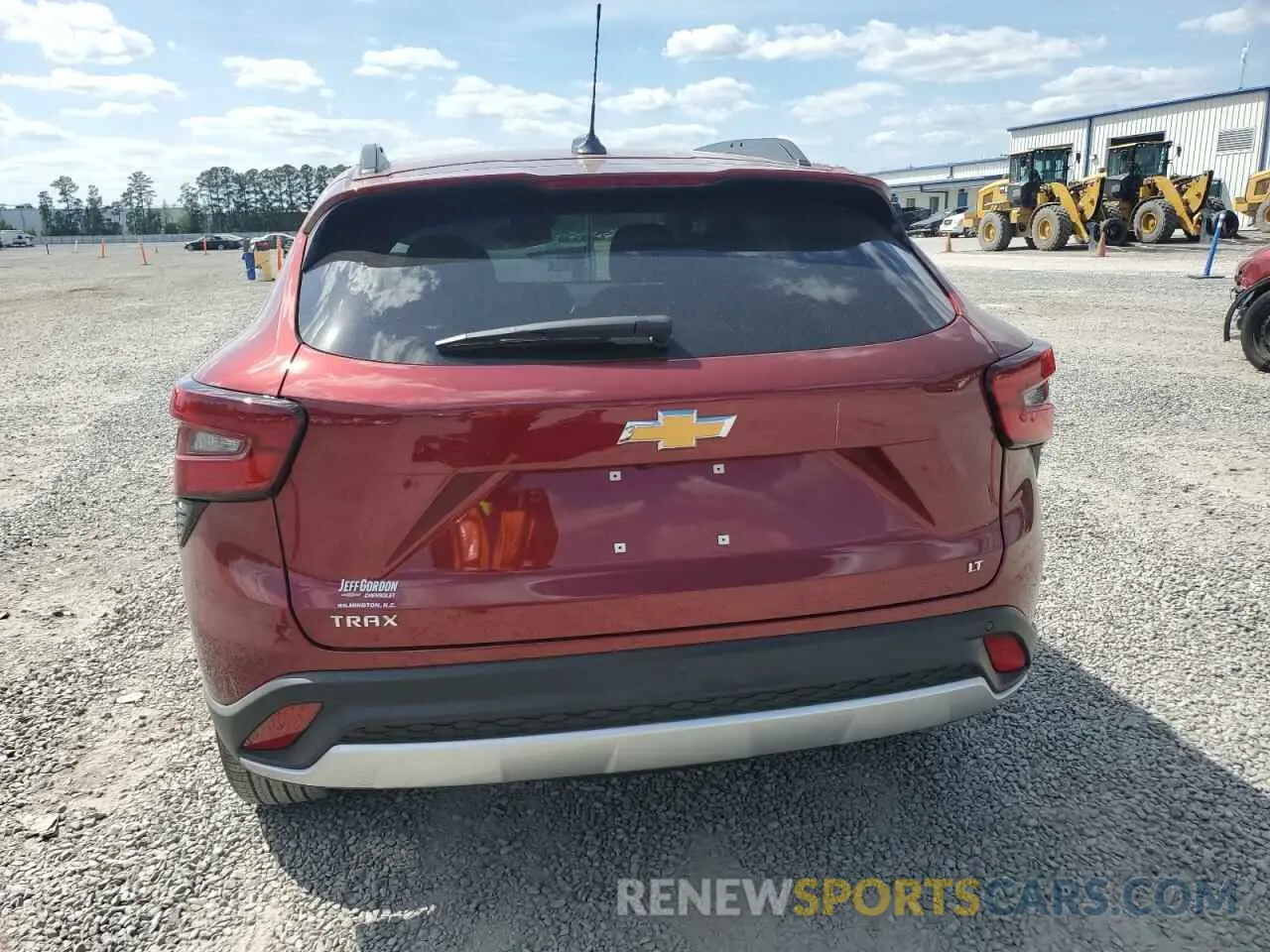 6 Photograph of a damaged car KL77LHEP4SC211064 CHEVROLET TRAX 2025