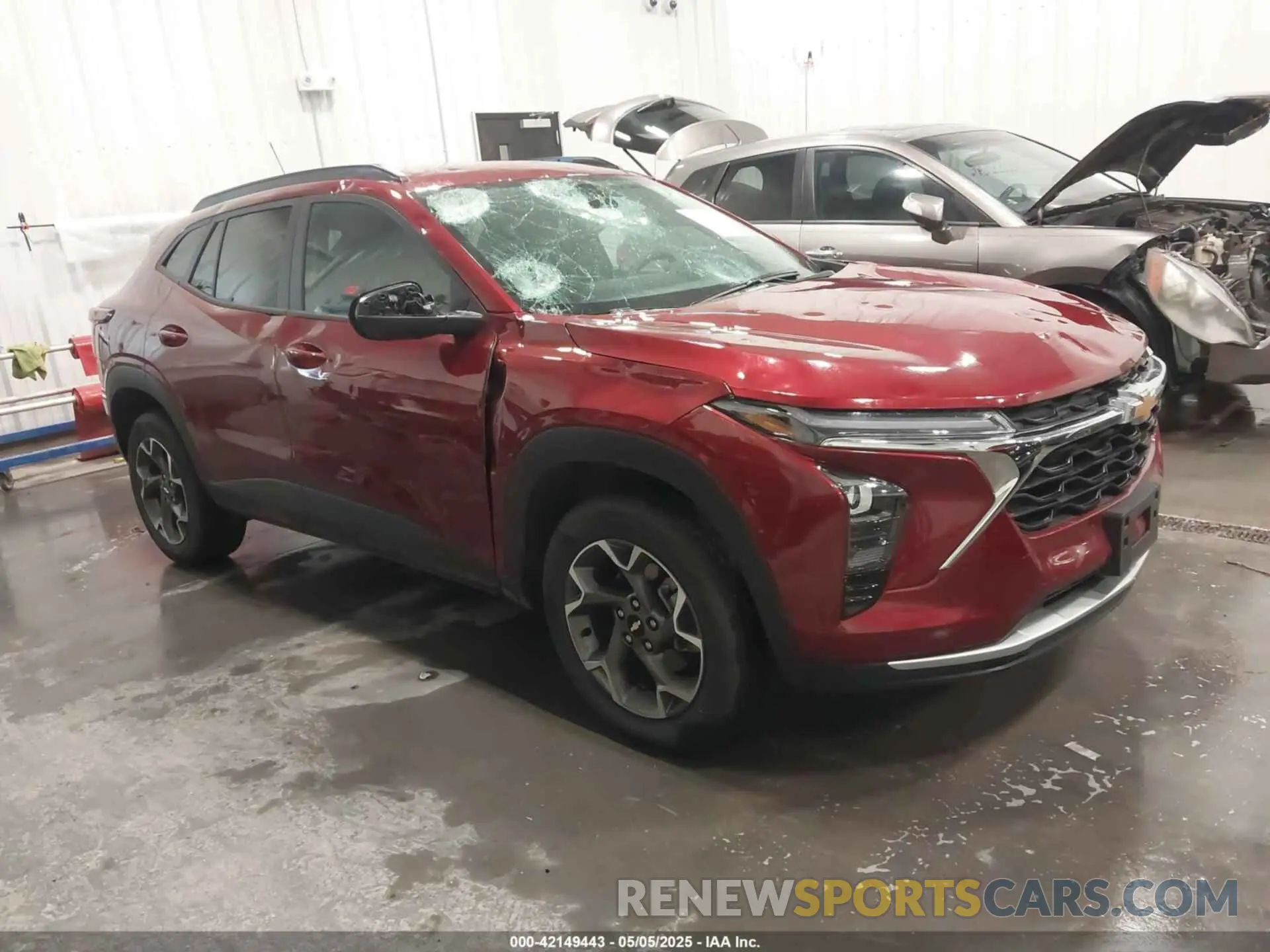 1 Photograph of a damaged car KL77LHEP5SC006868 CHEVROLET TRAX 2025