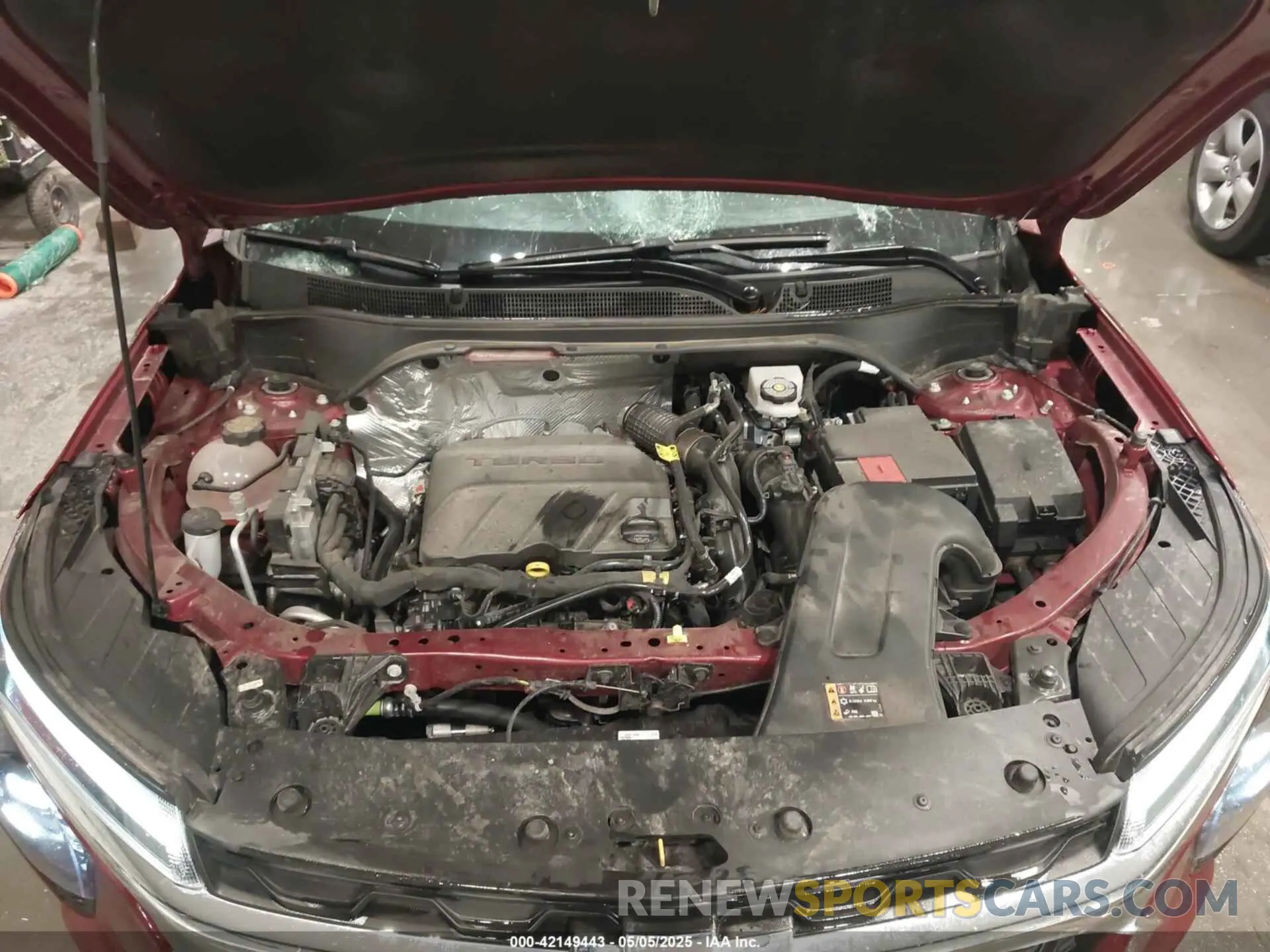 10 Photograph of a damaged car KL77LHEP5SC006868 CHEVROLET TRAX 2025
