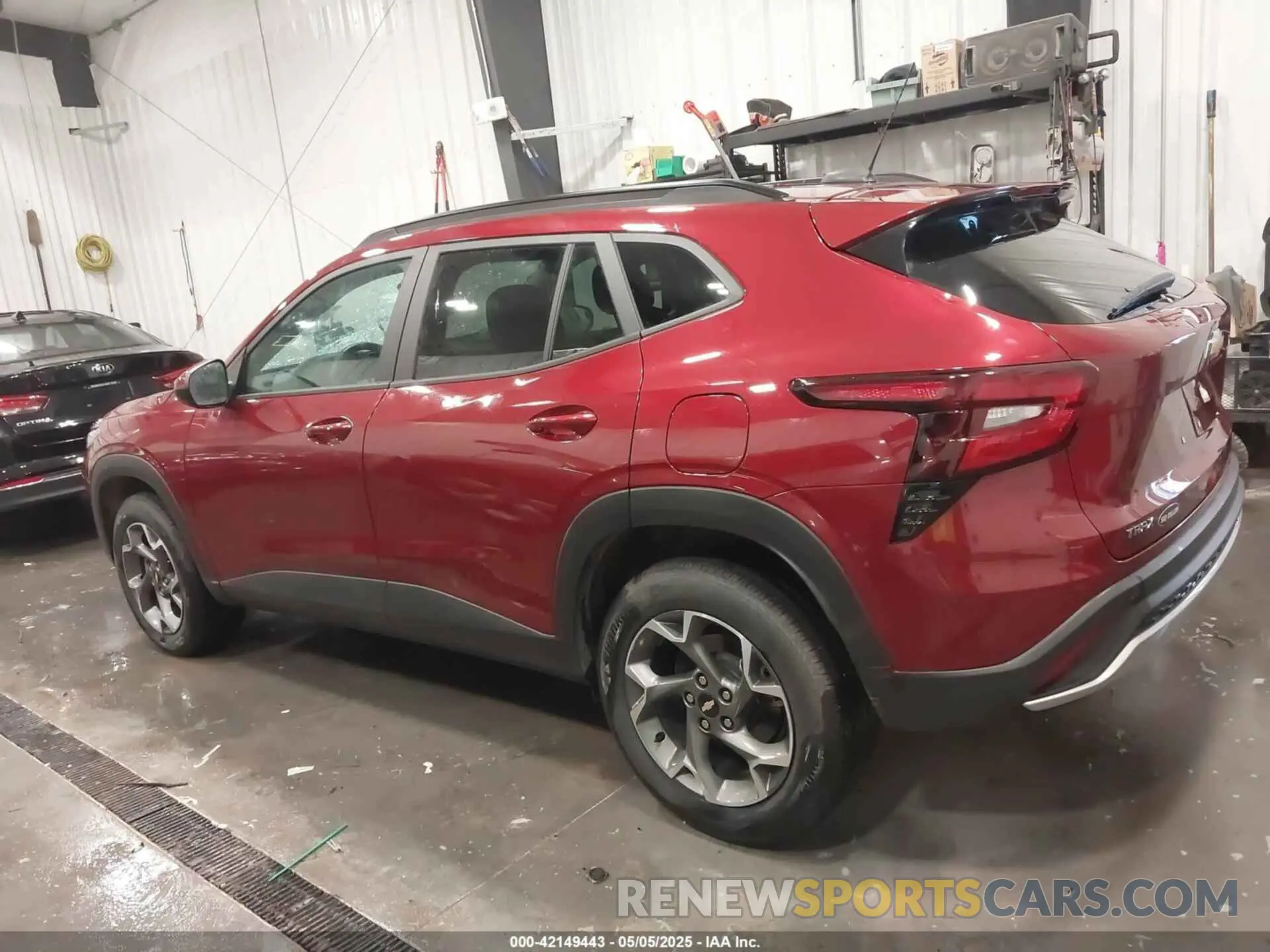 14 Photograph of a damaged car KL77LHEP5SC006868 CHEVROLET TRAX 2025