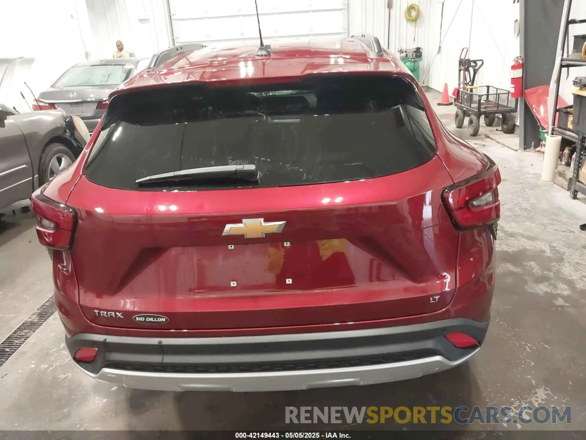 16 Photograph of a damaged car KL77LHEP5SC006868 CHEVROLET TRAX 2025