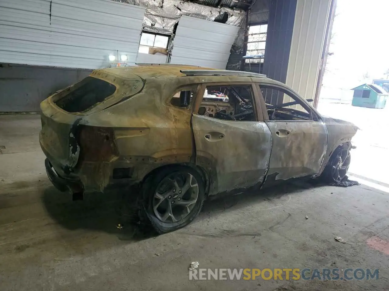 3 Photograph of a damaged car KL77LHEP5SC023167 CHEVROLET TRAX 2025