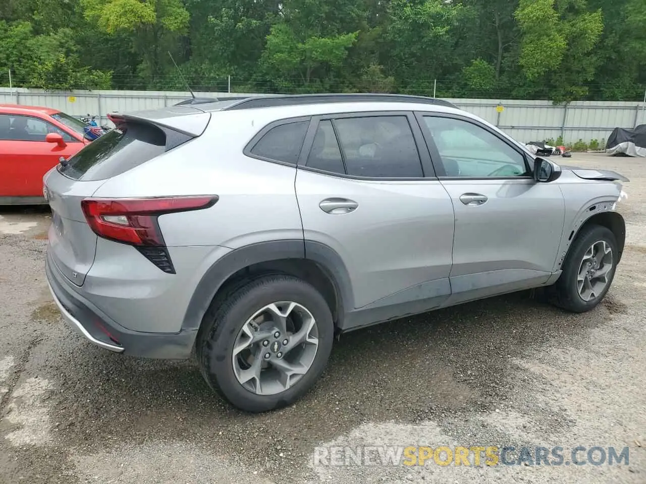 3 Photograph of a damaged car KL77LHEP5SC041720 CHEVROLET TRAX 2025