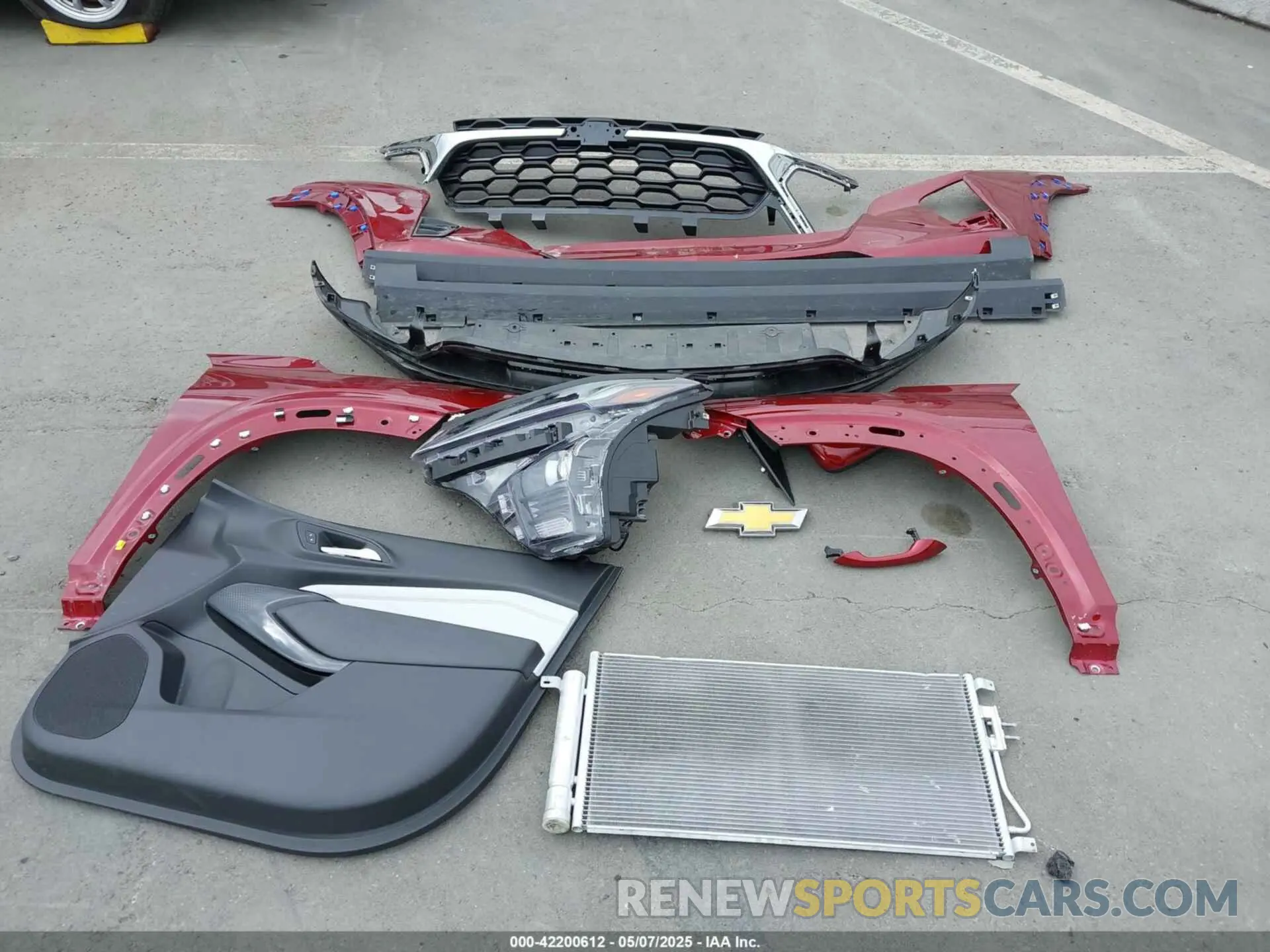12 Photograph of a damaged car KL77LHEP5SC041975 CHEVROLET TRAX 2025