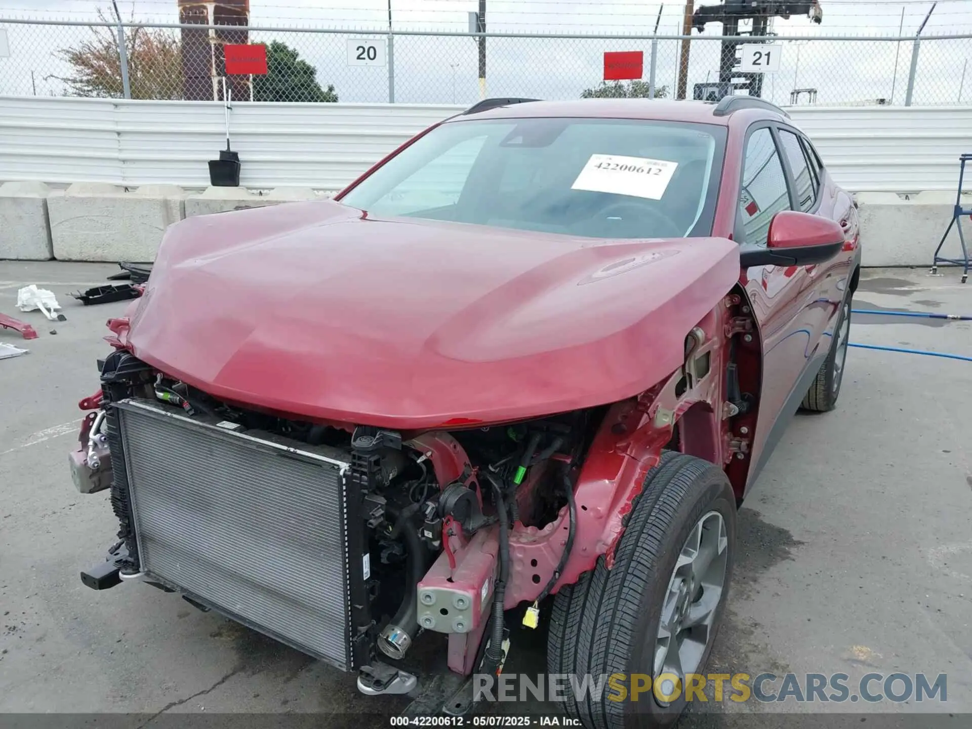 6 Photograph of a damaged car KL77LHEP5SC041975 CHEVROLET TRAX 2025