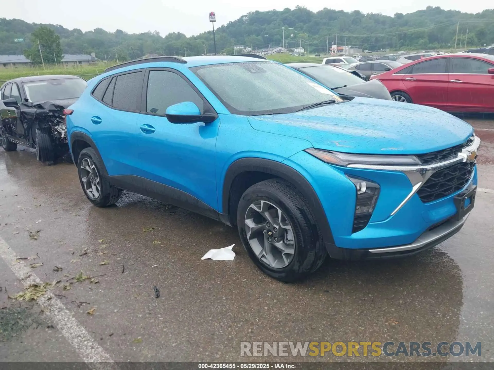 1 Photograph of a damaged car KL77LHEP5SC108803 CHEVROLET TRAX 2025