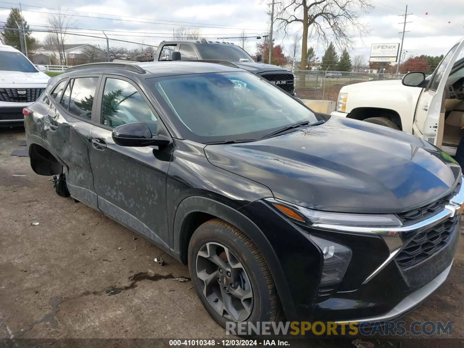 1 Photograph of a damaged car KL77LHEP5SC122099 CHEVROLET TRAX 2025