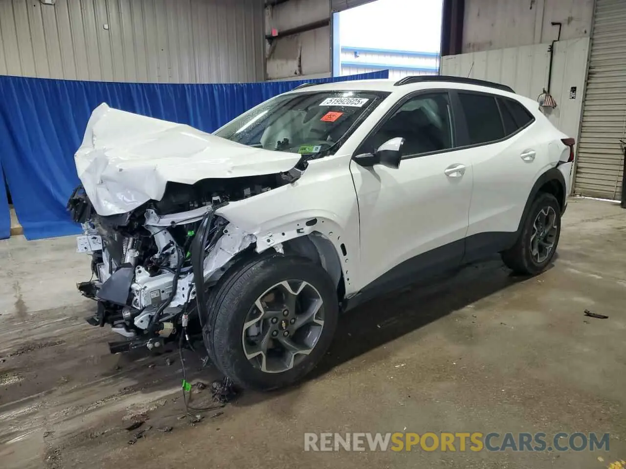 1 Photograph of a damaged car KL77LHEP5SC131157 CHEVROLET TRAX 2025