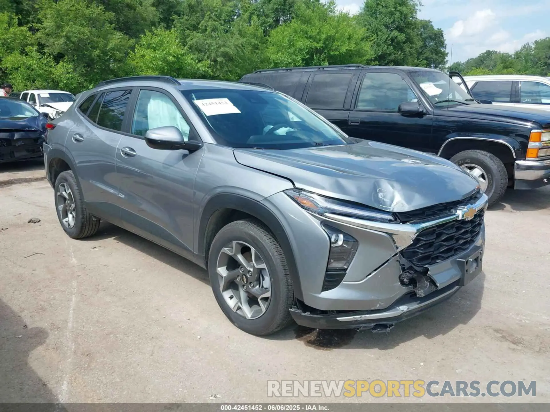 1 Photograph of a damaged car KL77LHEP5SC178625 CHEVROLET TRAX 2025