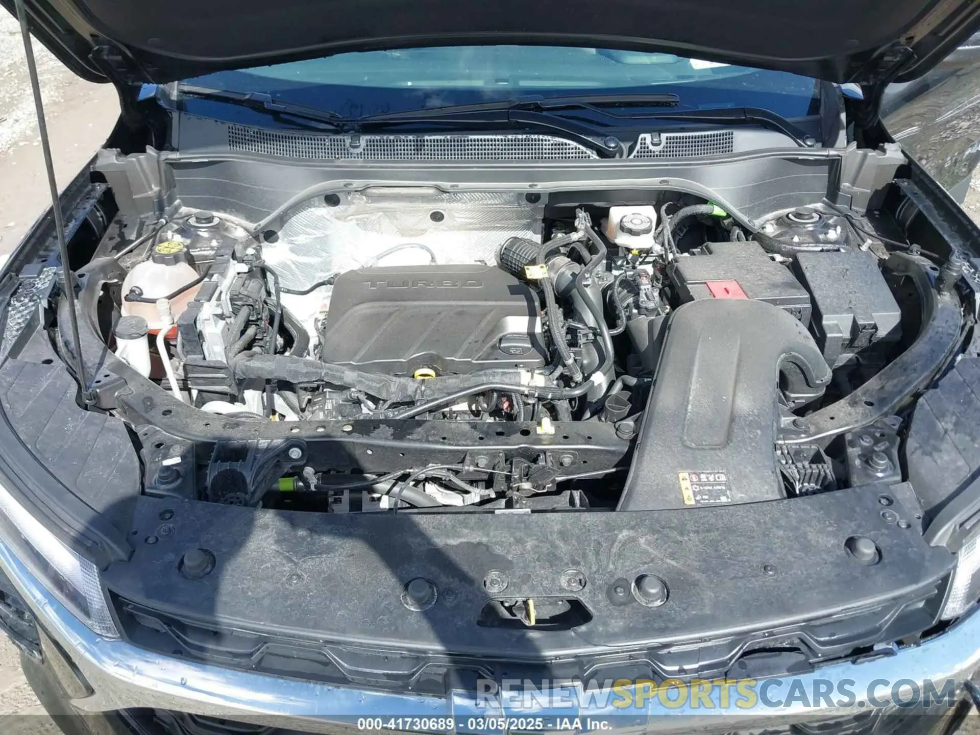 10 Photograph of a damaged car KL77LHEP6SC016096 CHEVROLET TRAX 2025