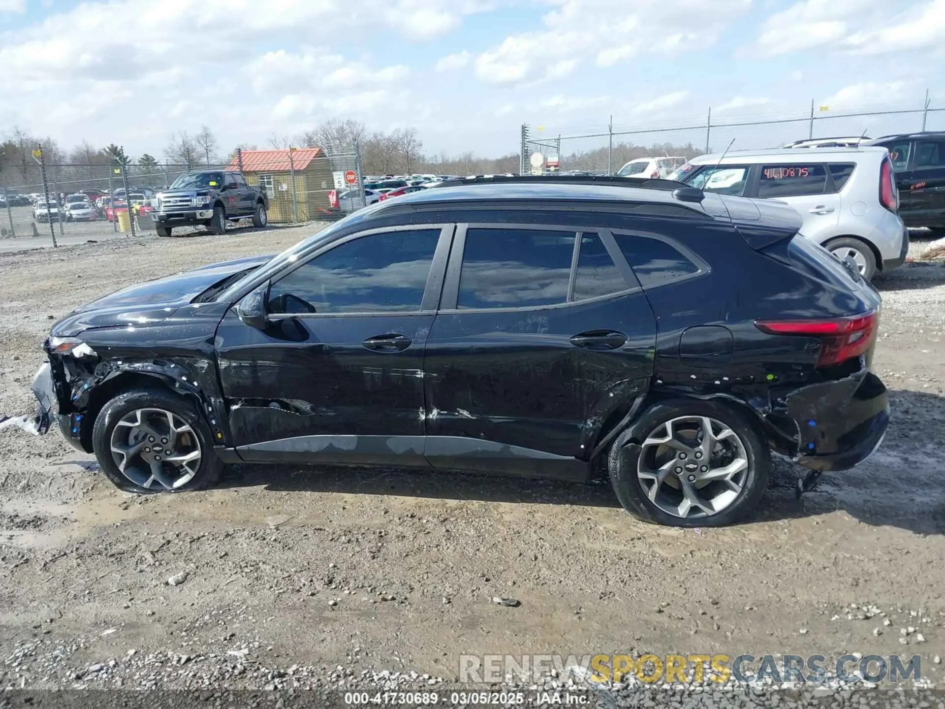 14 Photograph of a damaged car KL77LHEP6SC016096 CHEVROLET TRAX 2025