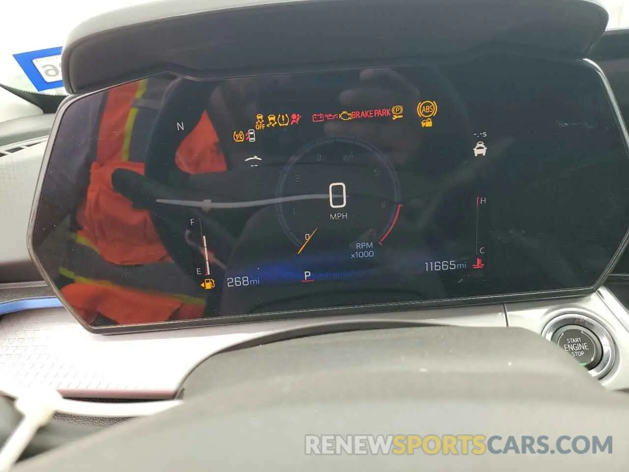 9 Photograph of a damaged car KL77LHEP6SC072782 CHEVROLET TRAX 2025