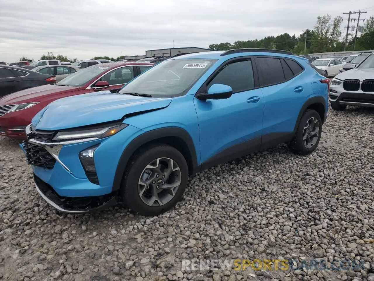 1 Photograph of a damaged car KL77LHEP6SC086701 CHEVROLET TRAX 2025