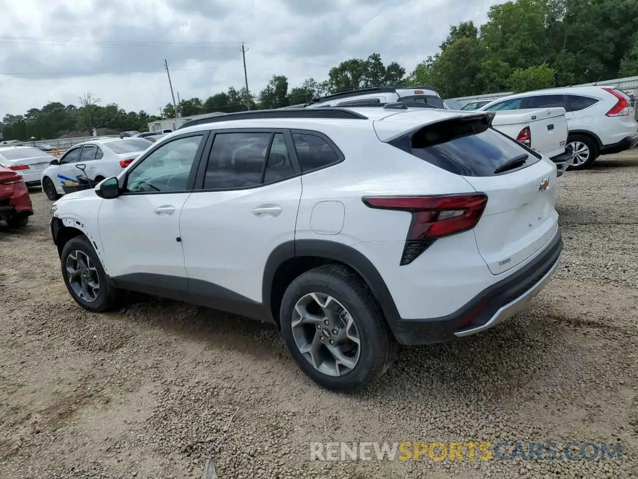 2 Photograph of a damaged car KL77LHEP6SC234989 CHEVROLET TRAX 2025