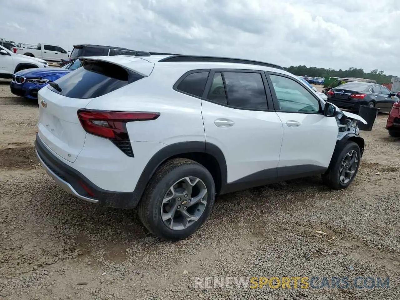 3 Photograph of a damaged car KL77LHEP6SC234989 CHEVROLET TRAX 2025