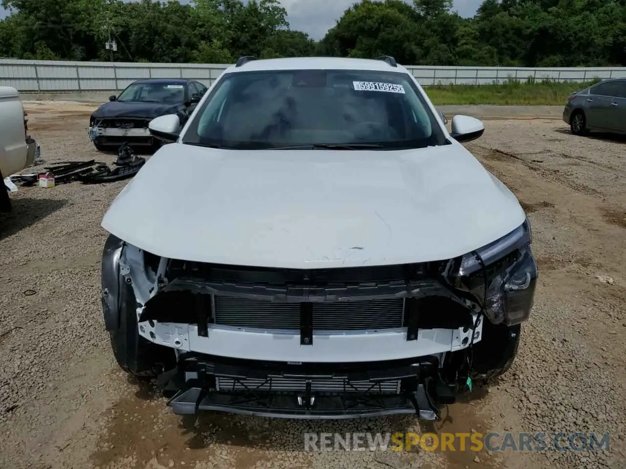 5 Photograph of a damaged car KL77LHEP6SC234989 CHEVROLET TRAX 2025