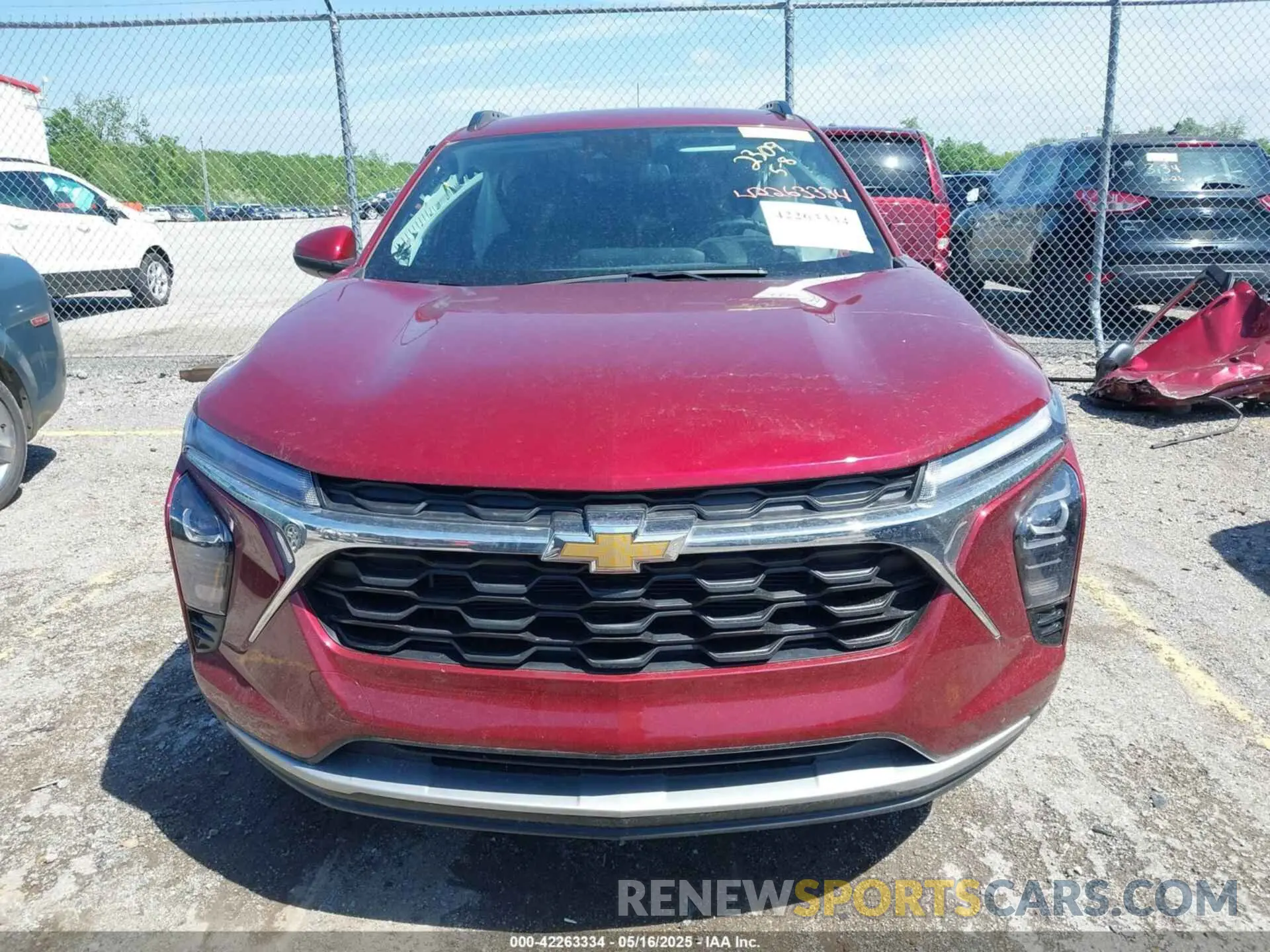 12 Photograph of a damaged car KL77LHEP7SC062309 CHEVROLET TRAX 2025