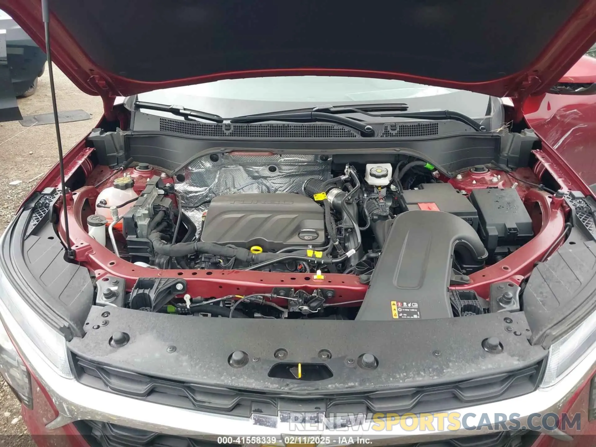 10 Photograph of a damaged car KL77LHEP8SC074582 CHEVROLET TRAX 2025