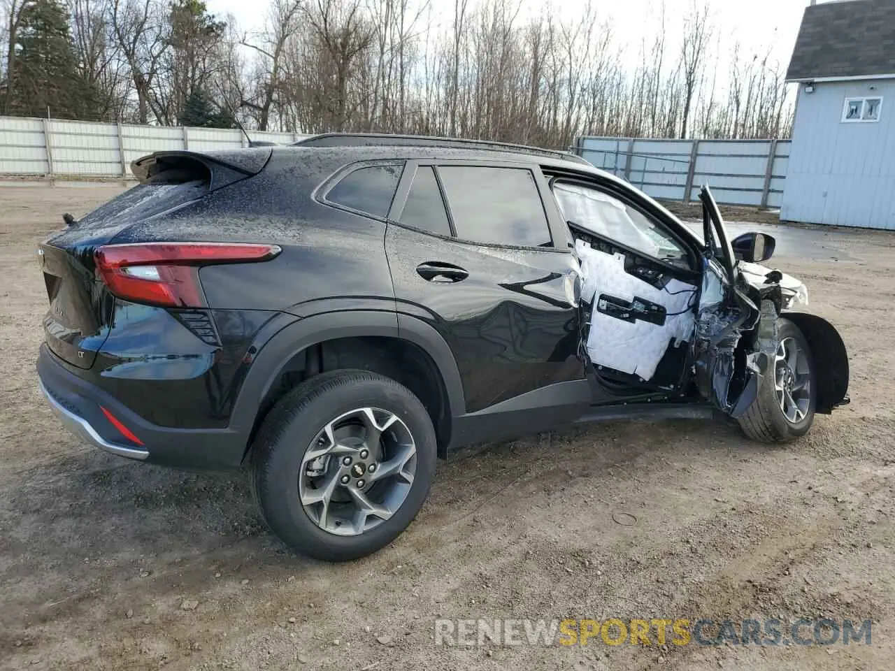 3 Photograph of a damaged car KL77LHEP8SC091737 CHEVROLET TRAX 2025