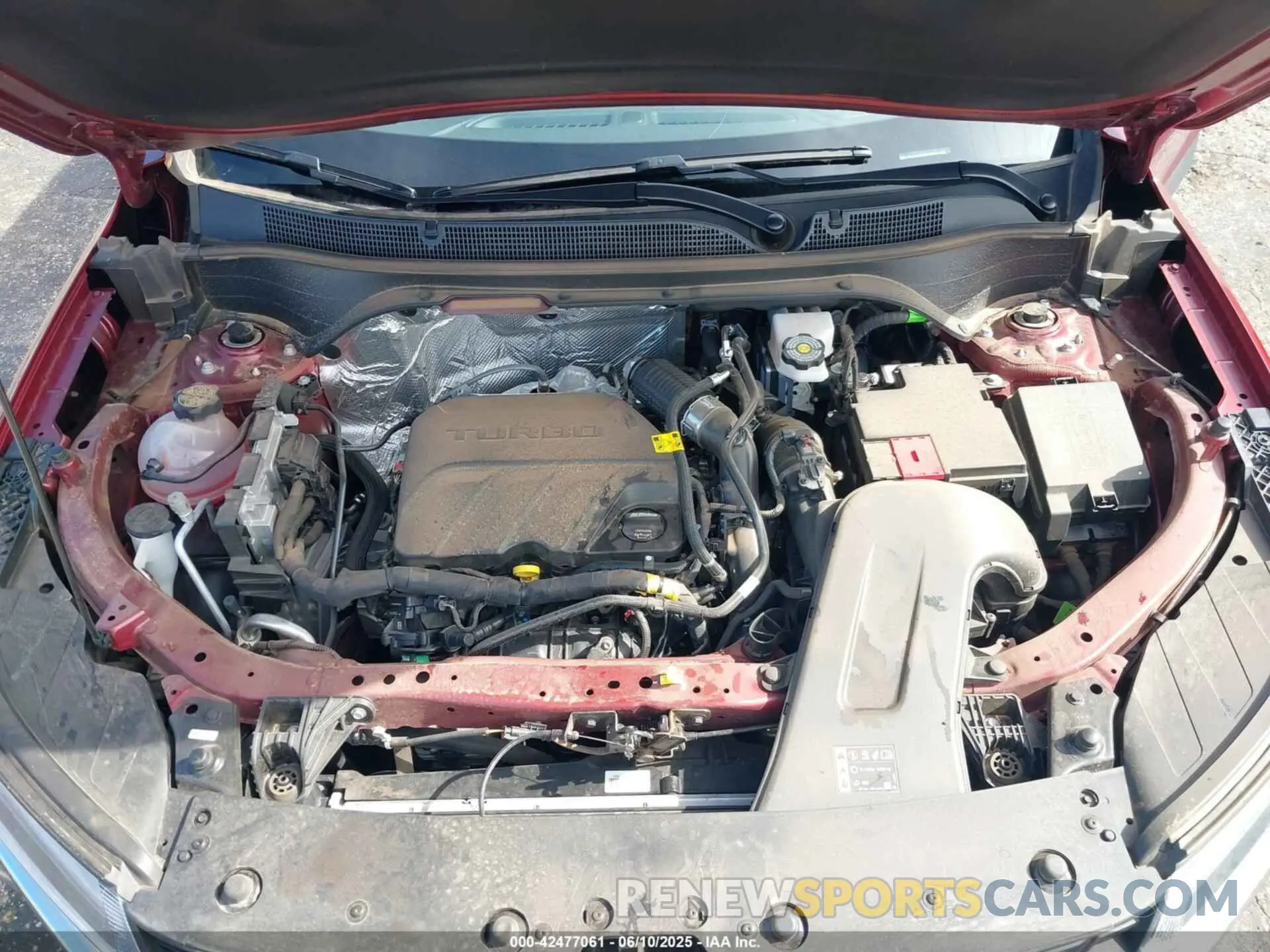 10 Photograph of a damaged car KL77LHEP8SC162533 CHEVROLET TRAX 2025