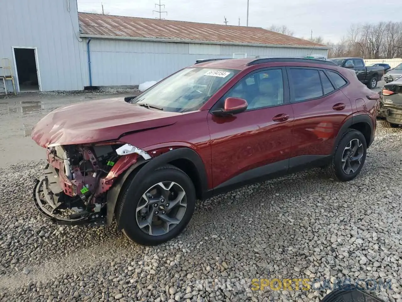 1 Photograph of a damaged car KL77LHEP9SC016397 CHEVROLET TRAX 2025