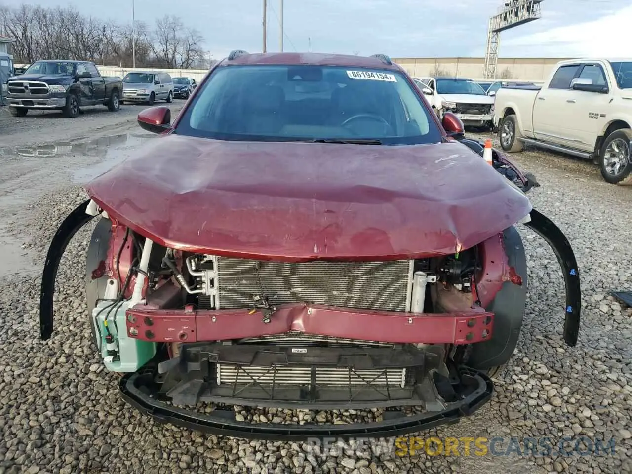5 Photograph of a damaged car KL77LHEP9SC016397 CHEVROLET TRAX 2025