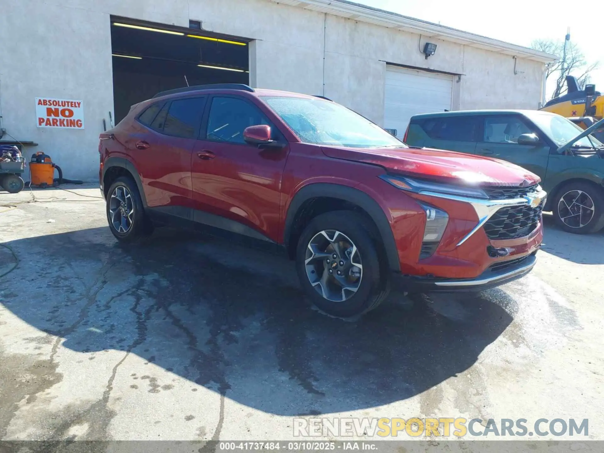 1 Photograph of a damaged car KL77LHEP9SC116581 CHEVROLET TRAX 2025