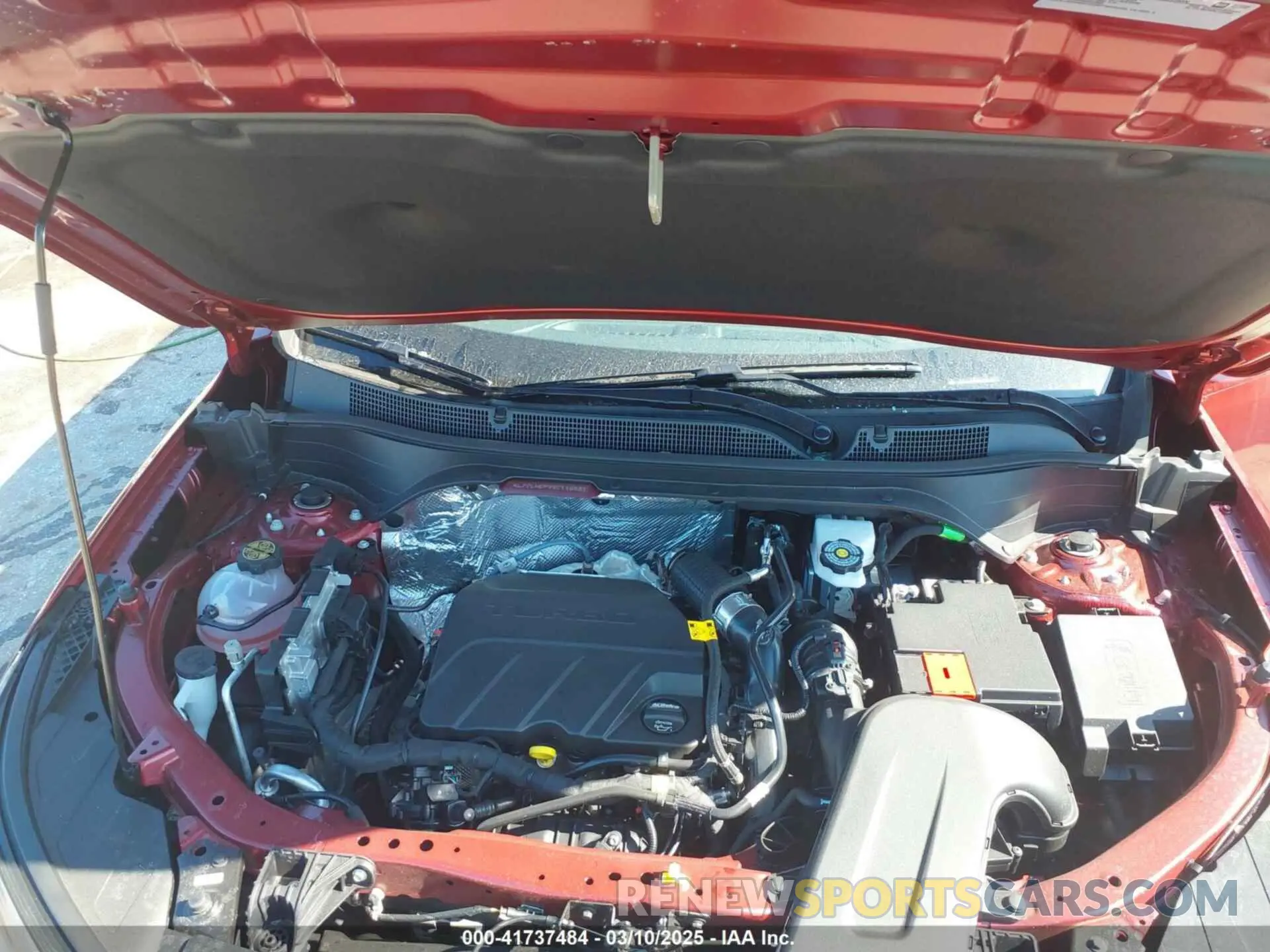 10 Photograph of a damaged car KL77LHEP9SC116581 CHEVROLET TRAX 2025