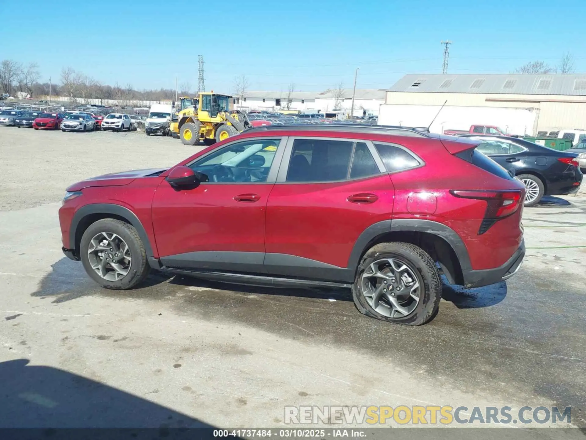 14 Photograph of a damaged car KL77LHEP9SC116581 CHEVROLET TRAX 2025