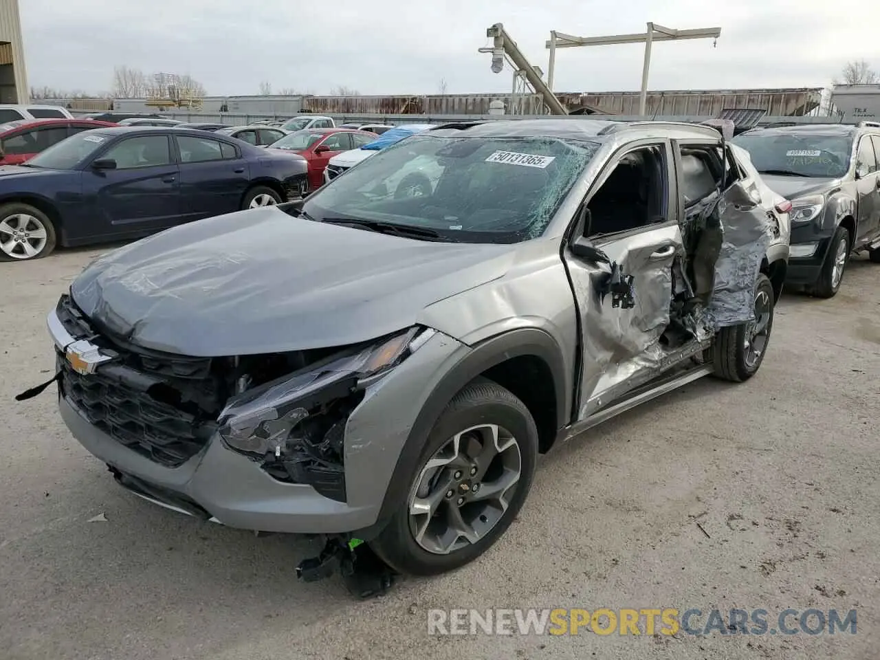 1 Photograph of a damaged car KL77LHEP9SC121179 CHEVROLET TRAX 2025