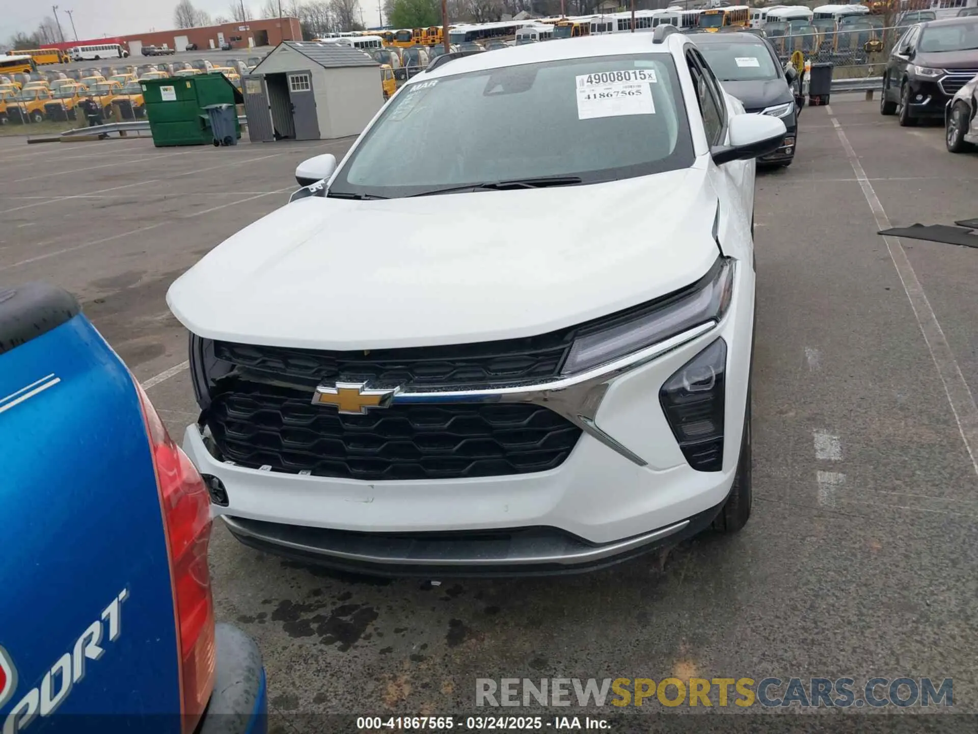 11 Photograph of a damaged car KL77LHEP9SC138564 CHEVROLET TRAX 2025