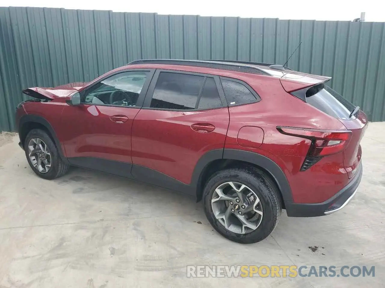 2 Photograph of a damaged car KL77LHEP9SC203008 CHEVROLET TRAX 2025