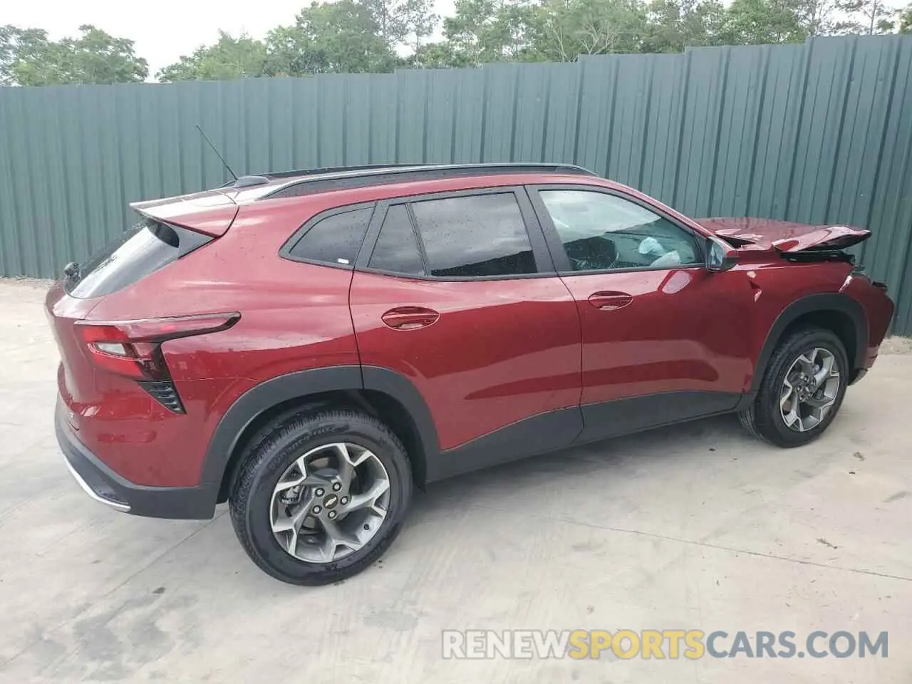 3 Photograph of a damaged car KL77LHEP9SC203008 CHEVROLET TRAX 2025