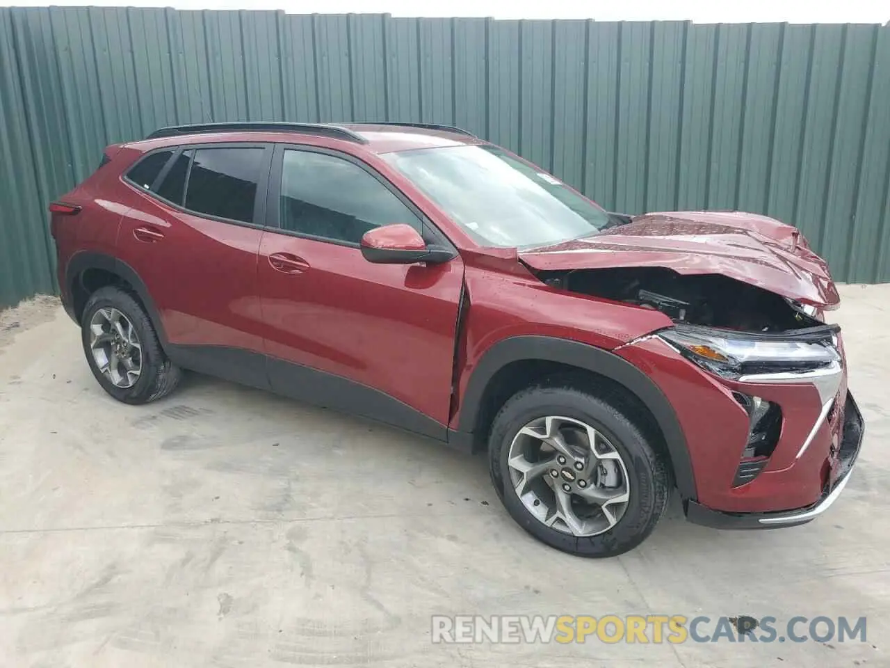 4 Photograph of a damaged car KL77LHEP9SC203008 CHEVROLET TRAX 2025