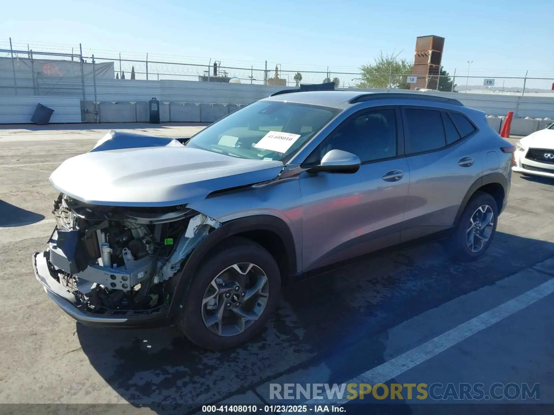 2 Photograph of a damaged car KL77LHEPXSC060523 CHEVROLET TRAX 2025