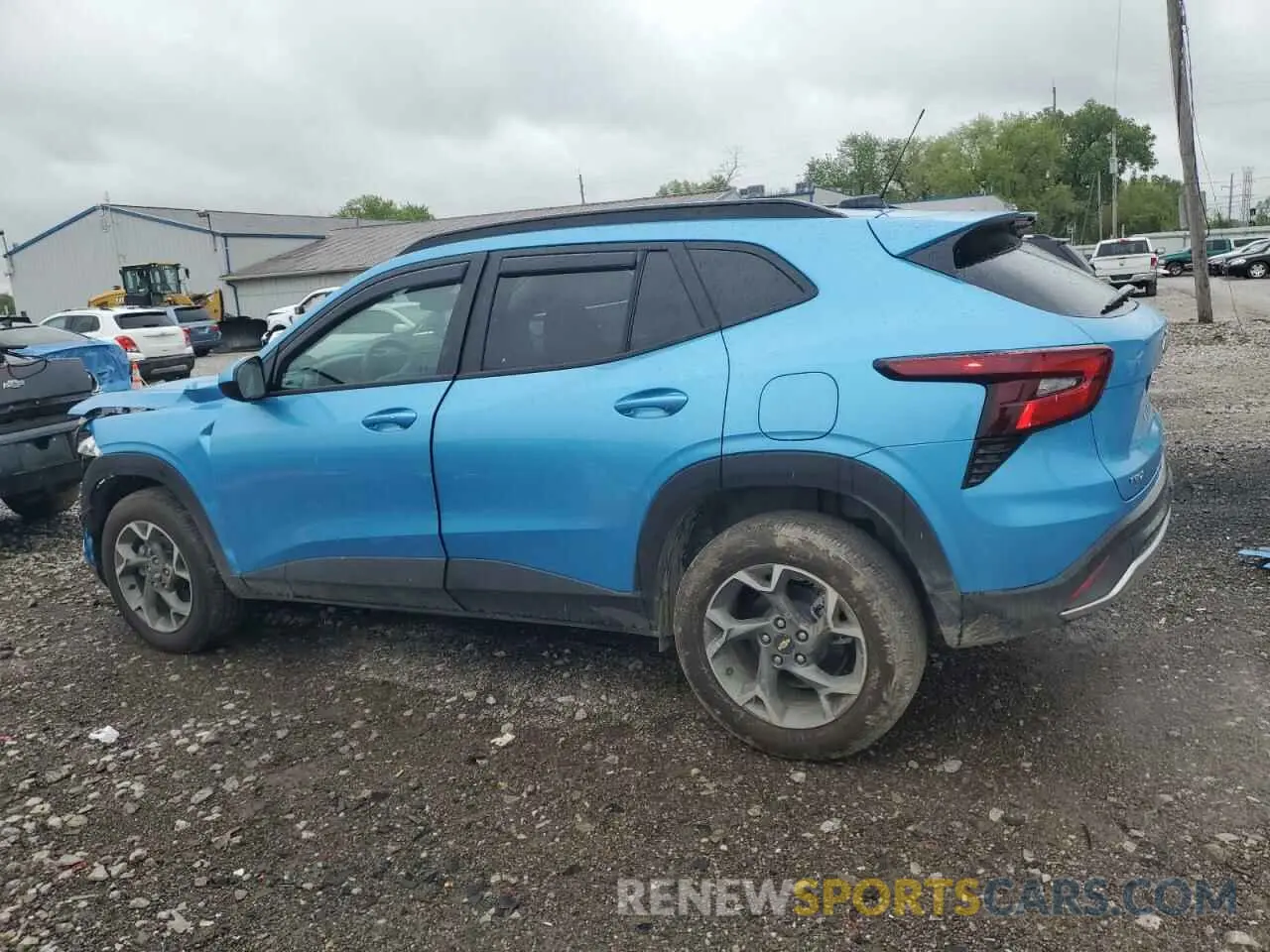 2 Photograph of a damaged car KL77LHEPXSC131641 CHEVROLET TRAX 2025