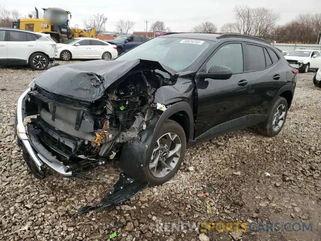 1 Photograph of a damaged car KL77LHEPXSC151632 CHEVROLET TRAX 2025