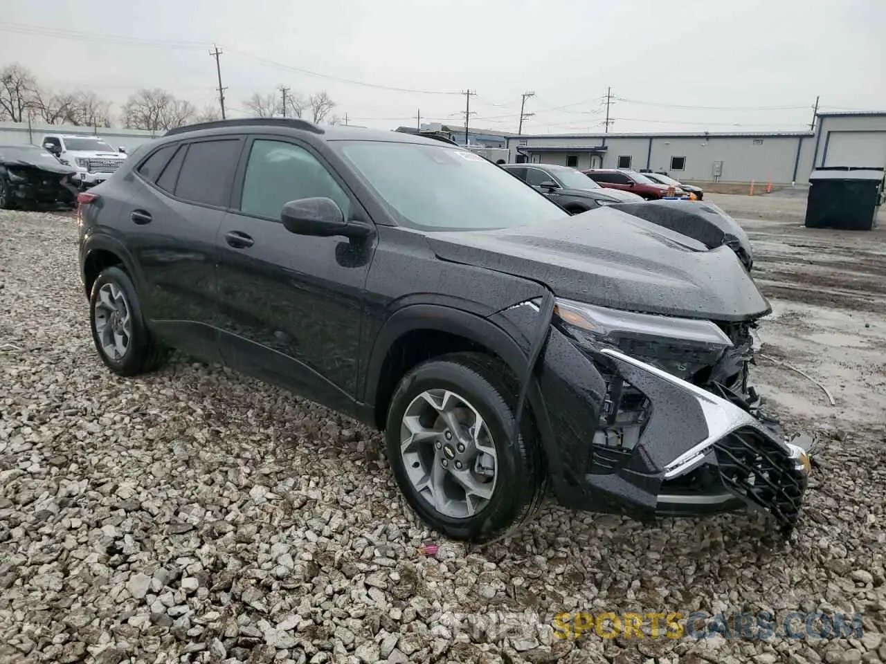 4 Photograph of a damaged car KL77LHEPXSC151632 CHEVROLET TRAX 2025