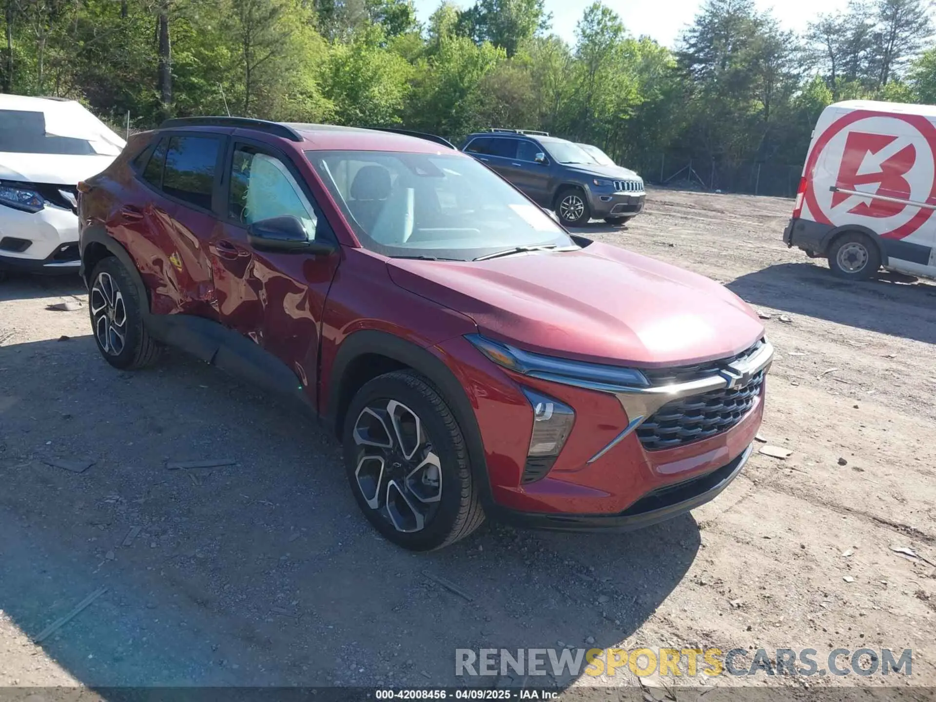 1 Photograph of a damaged car KL77LJEC7SC195367 CHEVROLET TRAX 2025