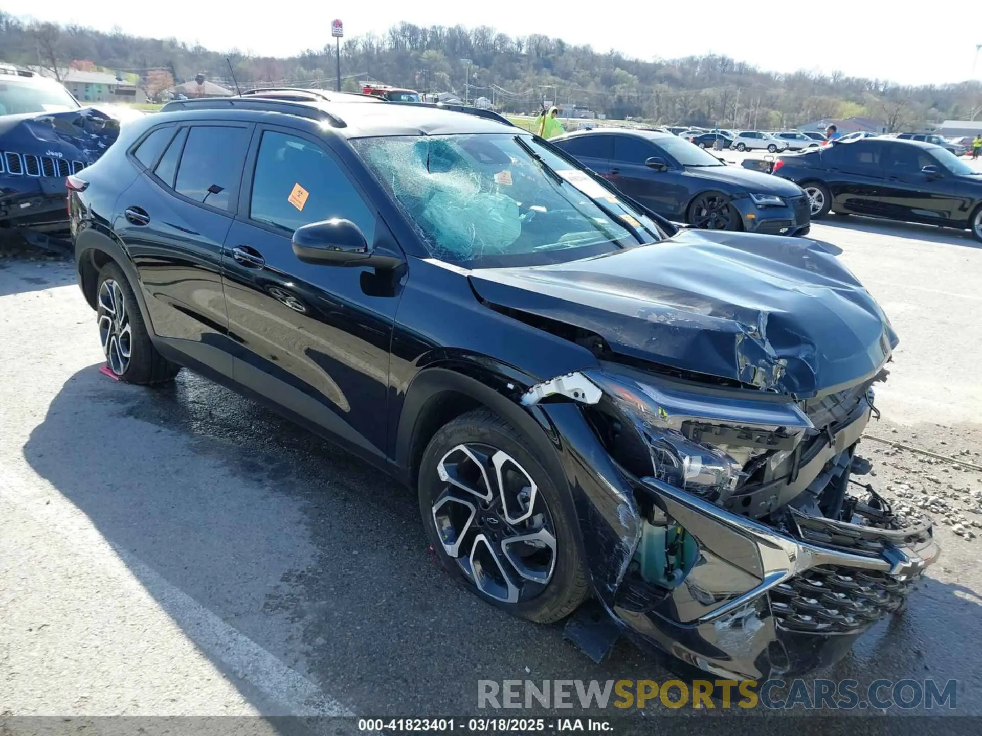1 Photograph of a damaged car KL77LJEP0SC015050 CHEVROLET TRAX 2025