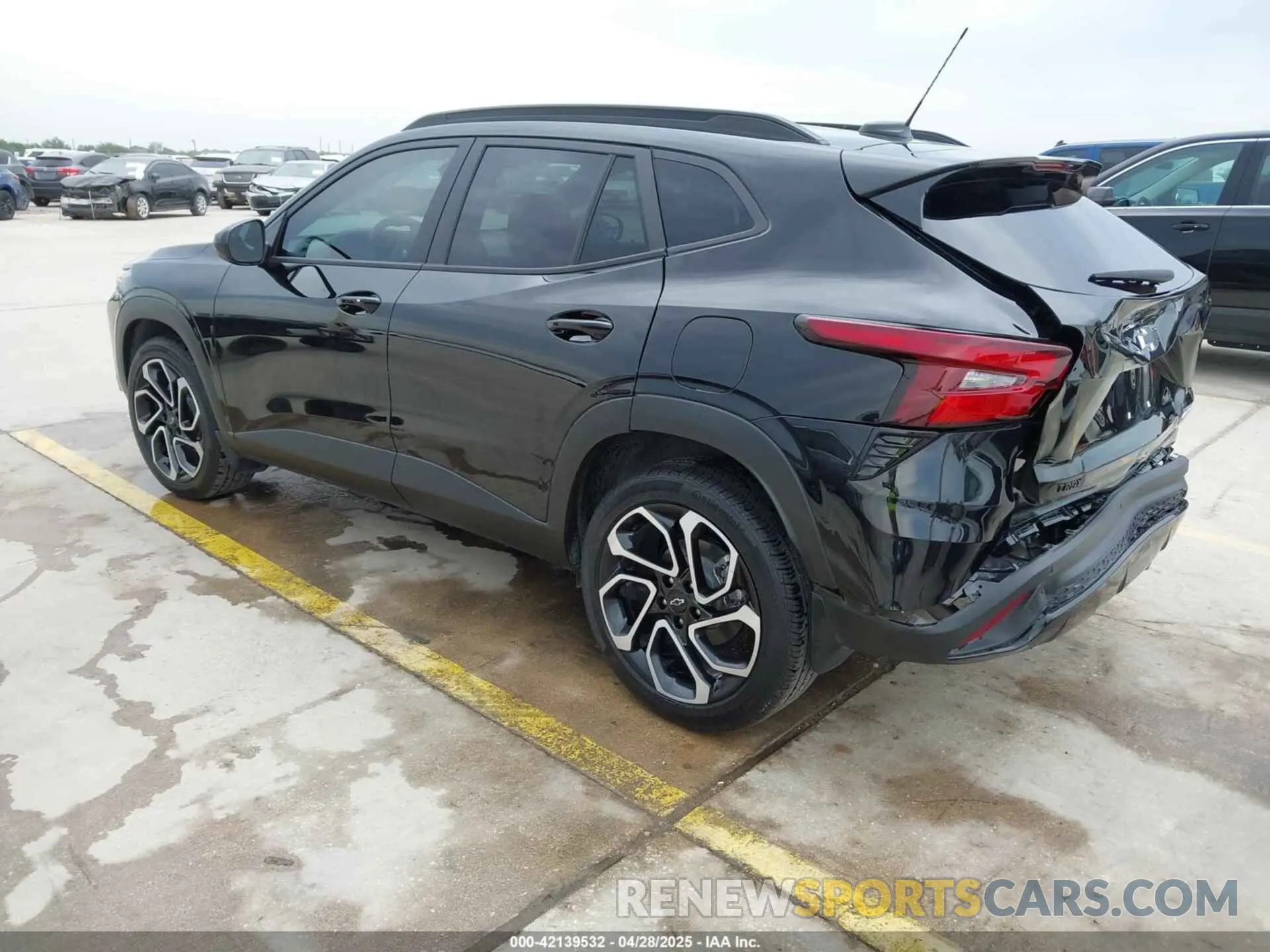 3 Photograph of a damaged car KL77LJEP0SC034200 CHEVROLET TRAX 2025