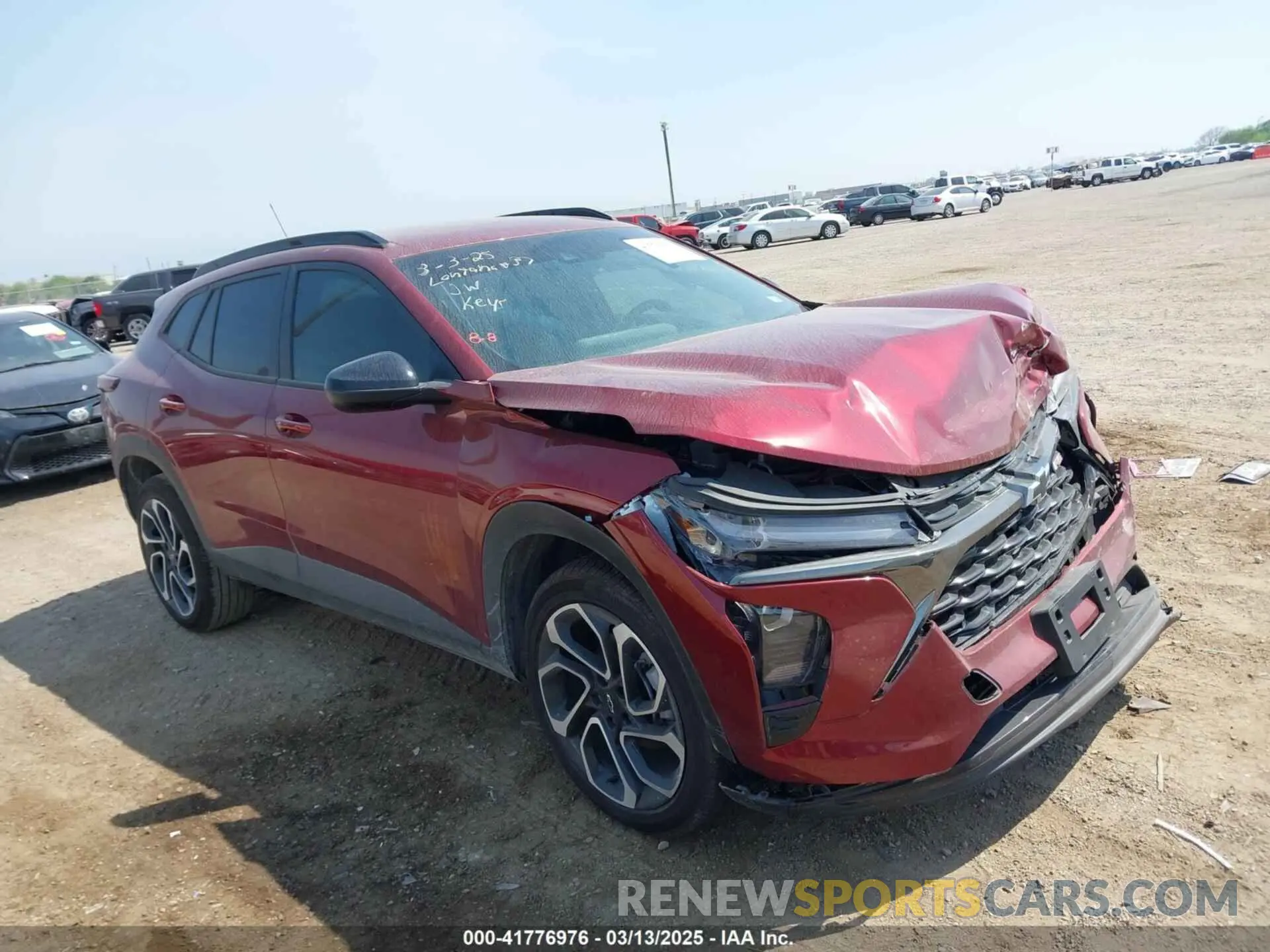 12 Photograph of a damaged car KL77LJEP0SC047531 CHEVROLET TRAX 2025