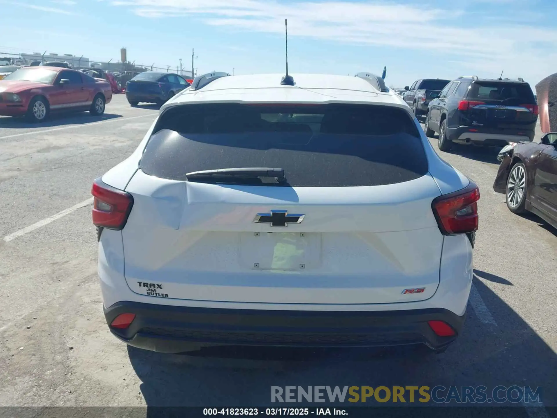16 Photograph of a damaged car KL77LJEP2SC032397 CHEVROLET TRAX 2025