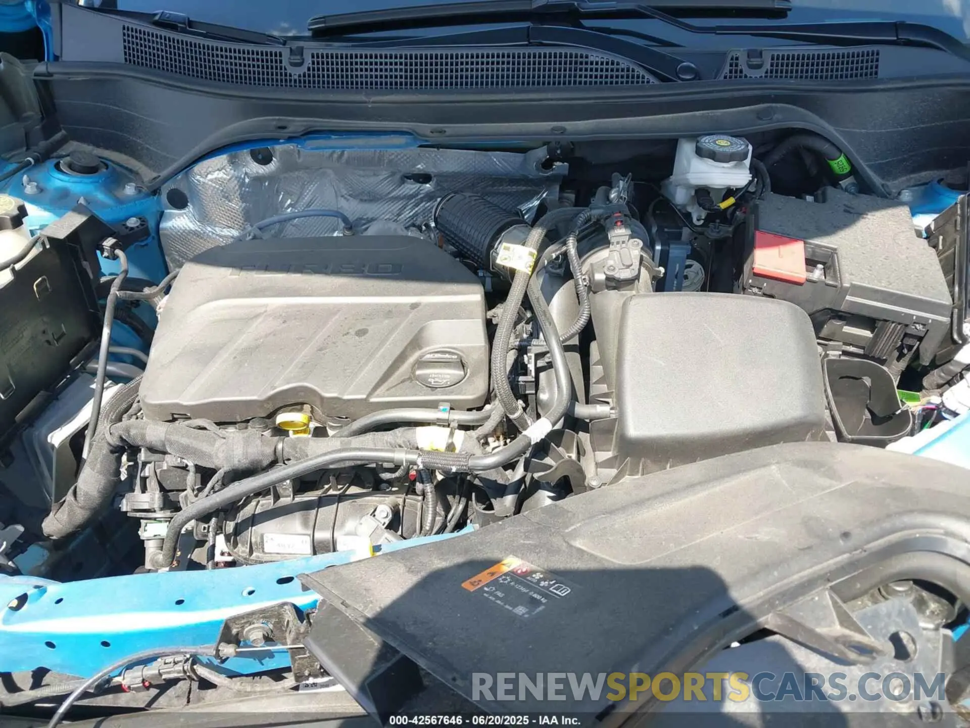 10 Photograph of a damaged car KL77LJEP2SC039947 CHEVROLET TRAX 2025