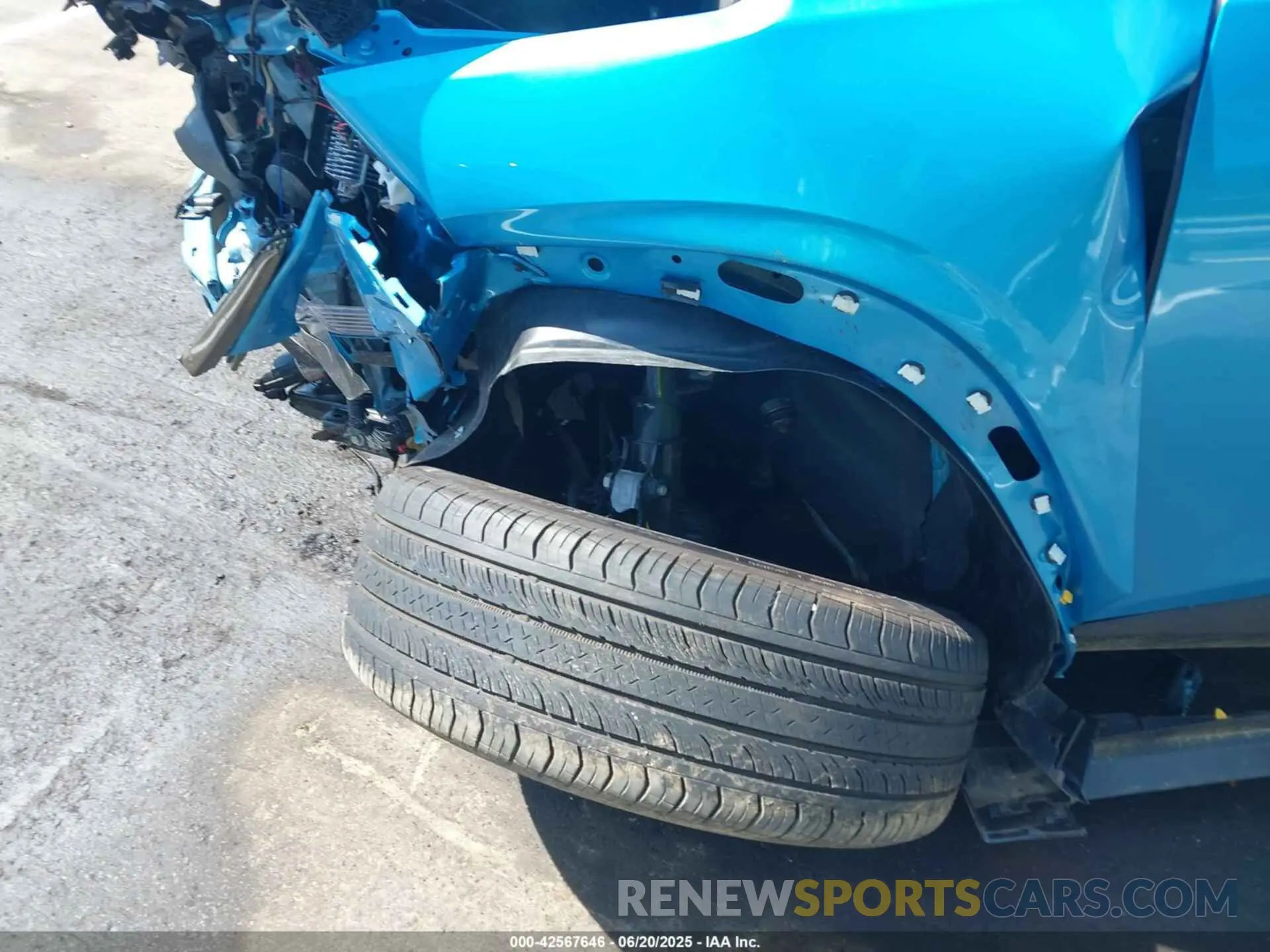 6 Photograph of a damaged car KL77LJEP2SC039947 CHEVROLET TRAX 2025