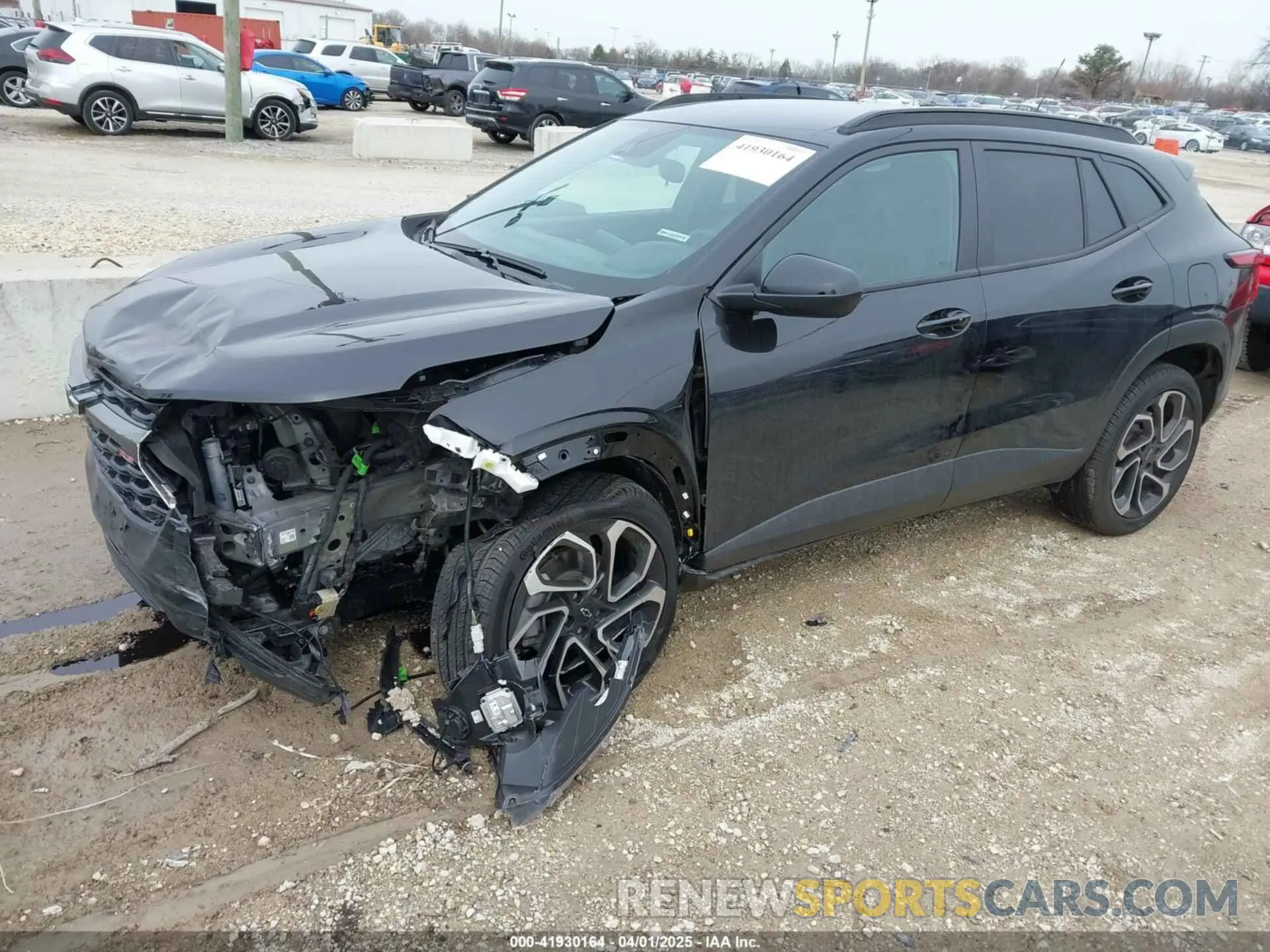 2 Photograph of a damaged car KL77LJEP2SC042511 CHEVROLET TRAX 2025