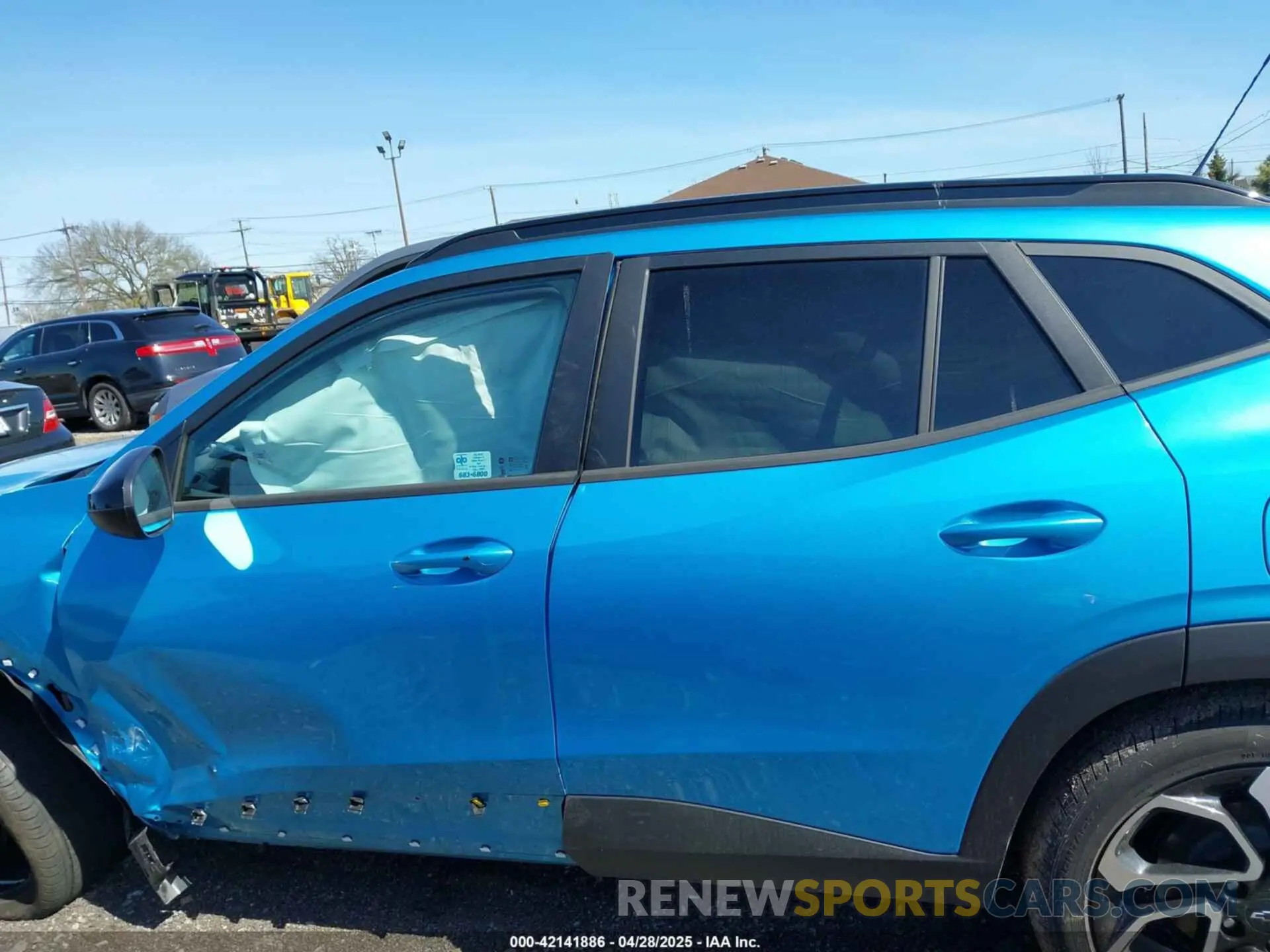 14 Photograph of a damaged car KL77LJEP3SC111433 CHEVROLET TRAX 2025