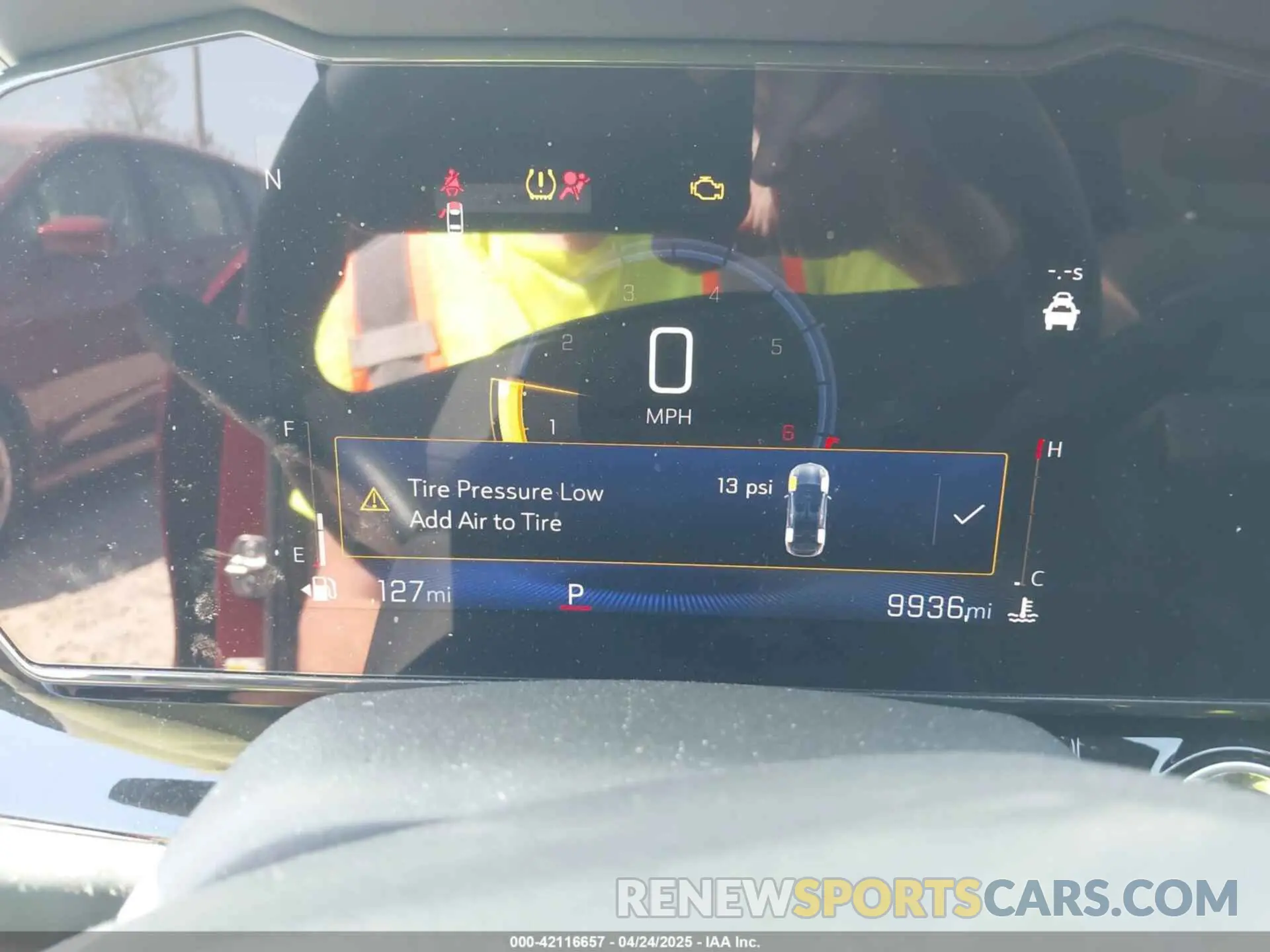 7 Photograph of a damaged car KL77LJEP4SC044695 CHEVROLET TRAX 2025