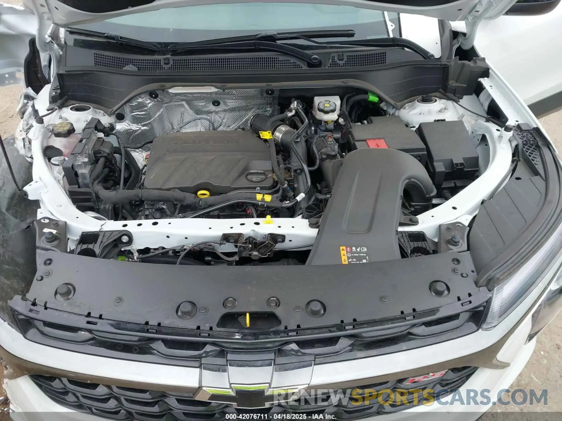 10 Photograph of a damaged car KL77LJEP5SC036783 CHEVROLET TRAX 2025